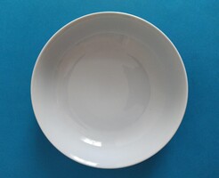Fehér Herendi porcelán köretes tál