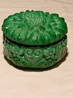 MALACHIT ÜVEG BONBONIER (G12)