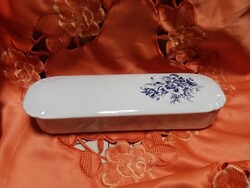 Antik porcelán  fogkrém- fogkefe tartó