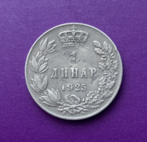 1 Dinár - Jugoszlávia 1925
