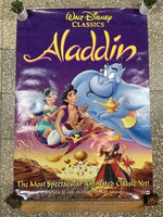 -AV268- Régi Moziplakát Mozi Plakát Aladdin 60x84 cm