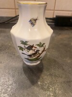 Herend porcelain vase with Rothschild pattern