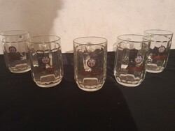 Budweiser sörös üveg korsó 0,5 l-es 11 db az ár az egészre szól!