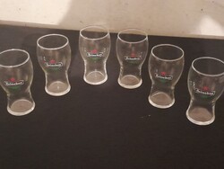 Heineken sörös pohár 0,25 ös hibátlanok