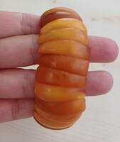 Vintage borostyán karkötő