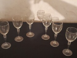 Boros talpas pohár 6 db hibátlanok