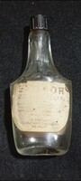 Retró Baeder Hermann ,Exodor izzadság elleni szeres üveg, bakaelit tetővel.