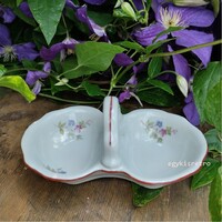 Zsolnay porcelán asztali sótartó fűszertartó
