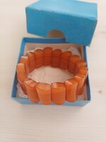 Vintage orosz borostyán karkötő