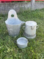 Alumínium rocska lábas zsírosbödön