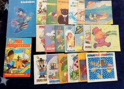 Retro Dörmögő Dömötör 19 db+Kisdobos és Nils Holgersson
