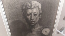 Jakab Adél grafika 53x68 cm kerettel