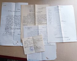 Gyenesdiási Balatonürdő Egyesület 1931. 6 db dokumentum