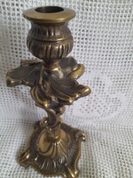 Bronz gyertyatartó