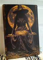 Boszorkány Telihold - dekoráció - 30*20 cm - új