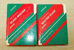 Olasz Magyar-  + Magyar Olasz kisszótár  Akadémiai kiadó