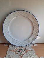 Bavaria  Schirnding, porcelán lapos tányér,kosár fonás mintával, nagyon szép állapotban.