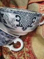 Villeroy & Boch  / antik fajansz csésze, keleti pompában