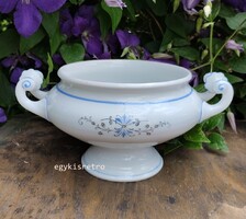 Szép formájú füles porcelán tál