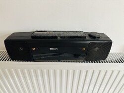 Kétkazettás Philips magnó