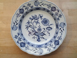 Régi-antik hagymamintás Meisseni porcelán tányér 25 cm