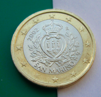 San Marino - 1 euró - 2002