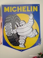 Michelin gumi fém reklám tábla 2010. Évjárat Franciaország 26*21 cm