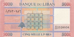 5.000   Livres      Libanon