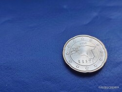 ÉSZTORSZÁG 20 EURO CENT 2020 UNC! RITKA ÉVSZÁM!