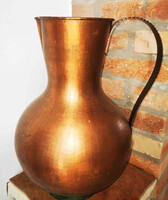 Eugene Zint Réz kancsó 1950-es évek 48.5 cm