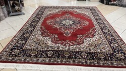 3950 Álomszép Hindu Tabríz kézi gyapjú perzsa szőnyeg 235X300CM