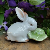 Zsolnay porcelán nyúl nyuszi