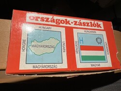 Régi memóriakártya: Országok , zászlók