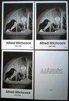 IM24g / 2009 Alfred Hitchcock emlékív garnitúra azonos hátoldali sorszámmal