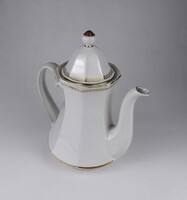 1W087 Régi Winterling Marktleuthen Bavaria aranyozott teáskanna porcelán kiöntő 24 cm