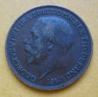Anglia 1 Farthing 1920 (B25)