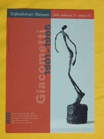 Reklám képeslap / Szépművészeti Múzeum kiállítása: Giacometti