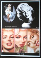 IM17g / 2010 Marilyn Monroe emlékív garnitúra azonos hátoldali sorszámmal