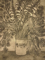 Bordás Ferenc (1911 – 1982) : Vadvirágok