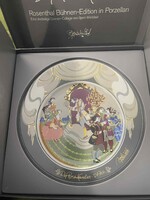 Rosenthal björn wiinblad: rose knight wall decoration