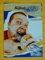 Reklám képeslap / Signal fogkrém
