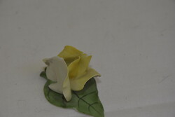 Aquincum porcelán sárga rózsa A262