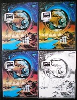 IM40g / 1999 Ezredforduló emlékív garnitúra azonos sorszámmal