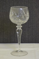 Csiszolt üveg likőrös pohár A262