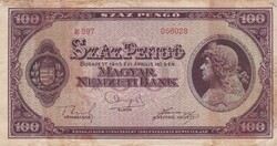 100    Pengő    1945