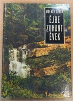 MOLNÁR GÁBOR :ÉJBE ZUHANT ÉVEK  1973 ELSŐ KIADÁS -ALÁIRT!-SZÉPIR5ODALMI-VÉDŐBORITÓS-GYŰJTŐI!