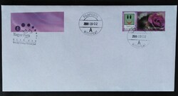 F4953b / 2008 Üdvözlettel bélyegek - Virágok bélyeg FDC-n