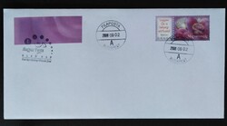F4953a / 2008 Üdvözlettel bélyegek - Virágok bélyeg FDC-n