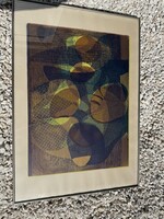 Litke József szitanyomat 56x76 cm