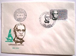 F3472 / 1981 Alexander Fleming bélyeg FDC-n